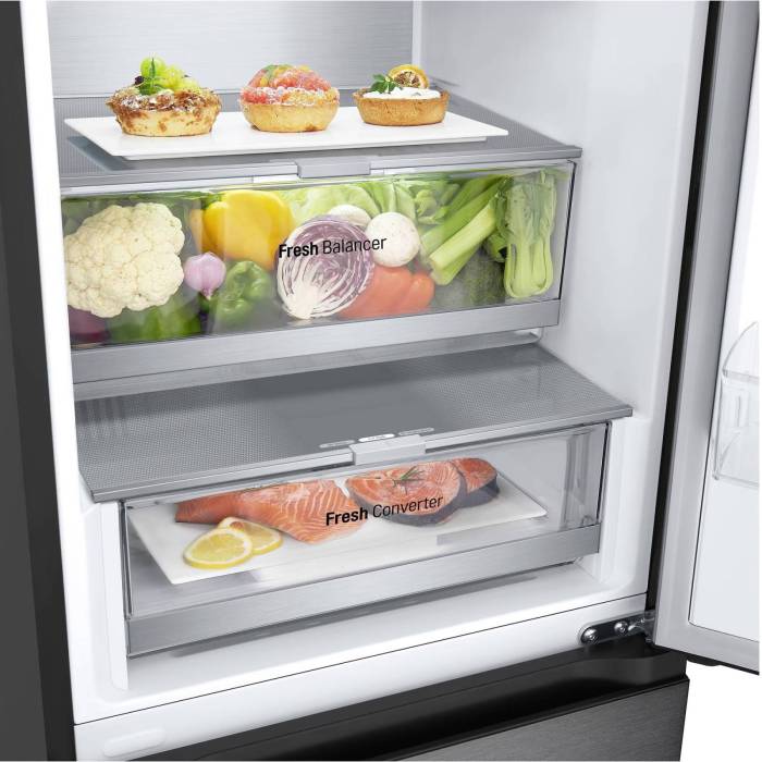 LG GC-B509FTZW — морозильная камера 110 л с лотком для льда и мощностью замораживания 12 кг/сутки, заказать в Бишкеке