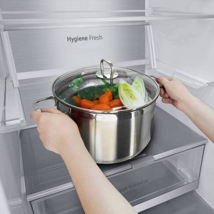 LG GC-B509FTZW — инверторный компрессор с классом энергоэффективности A++ и низким шумом 35 дБ, купить с доставкой