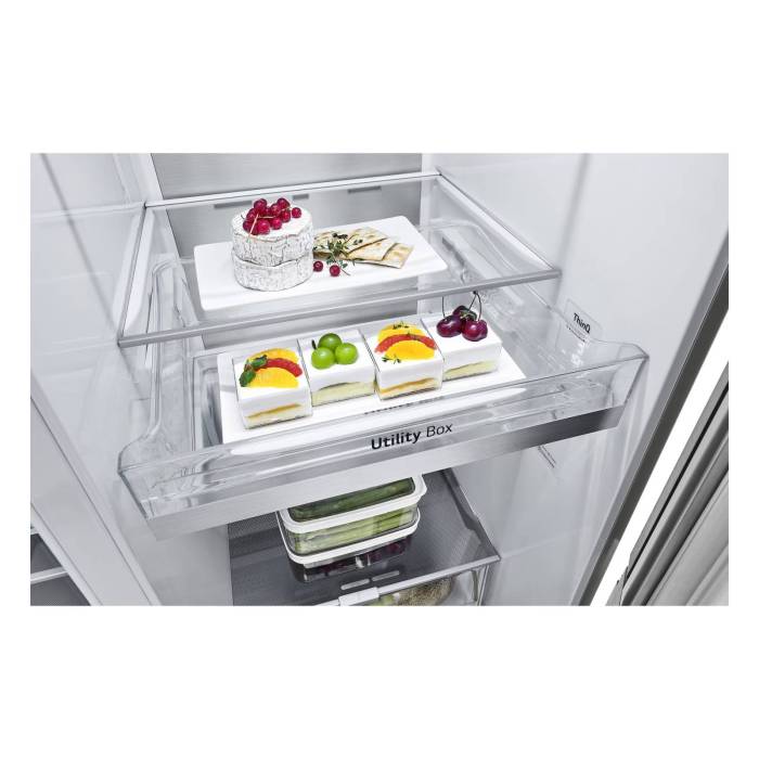 LG GC-Q257CAFV — система FRESHBalancer™ регулирует уровень влажности для овощей и фруктов, купить онлайн в Бишкеке