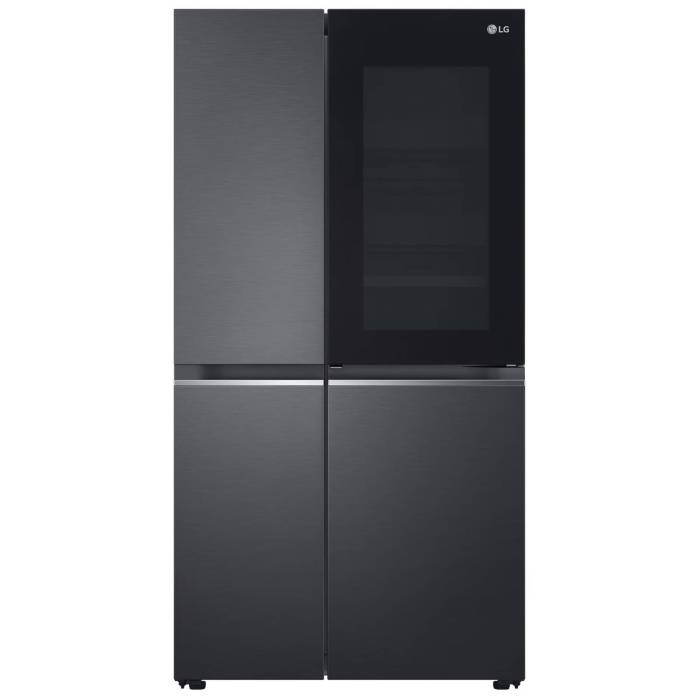 LG GC-Q257CBFV — стеклянная панель становится прозрачной при двойном постукивании, купить в Бишкеке