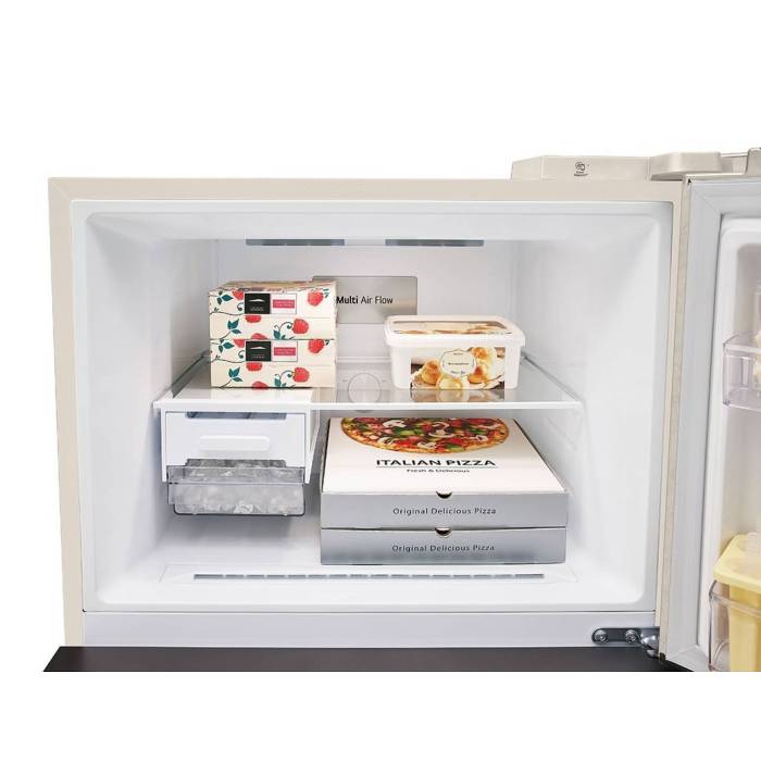 LG GN-B452SEBK — Smart Fresh Air оптимизирует охлаждение при частом открытии дверцы — Onbir.kg