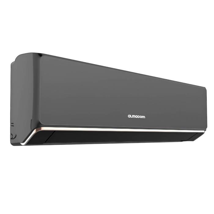 Кондиционер ALMACOM ACH-18LCi для площади до 55 м². Черная панель, фреон R32, режим сна, Turbo. Купить онлайн с доставкой по Кыргызстану.