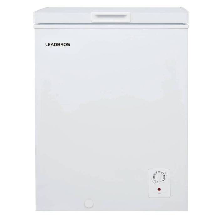 Leadbros BC/BD 160 — компактный морозильник 64×64×84 см, механическое управление, купить онлайн в Кыргызстане