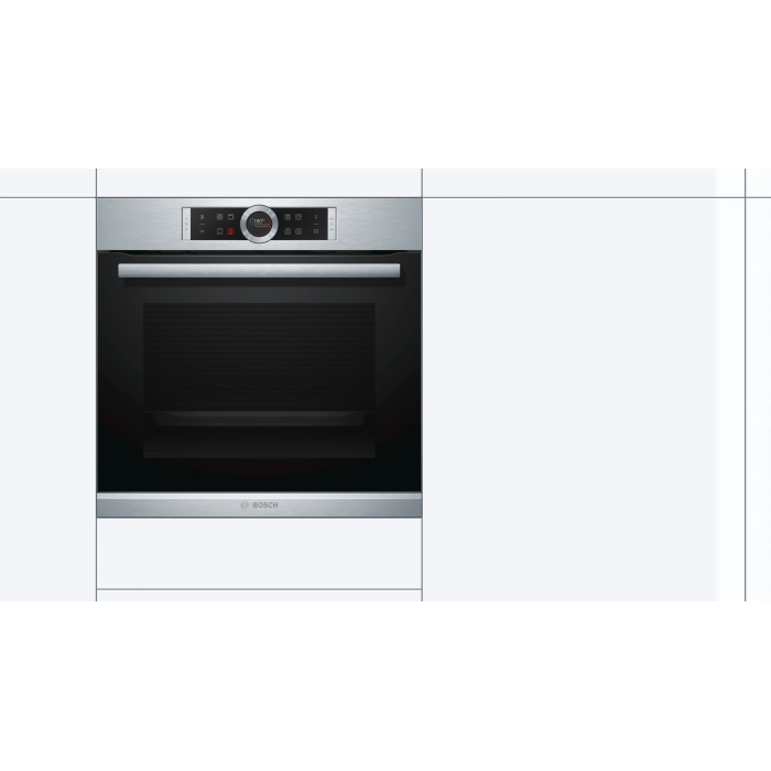 Купить Духовка встраиваемая BOSCH HBG675BS1 в Бишкеке с доставкой заказать
