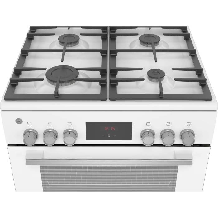 Bosch HGB330E20Q — белая кухонная плита с мощностью конфорок до 3 кВт — Onbir.kg Бишкек, Кыргызстан