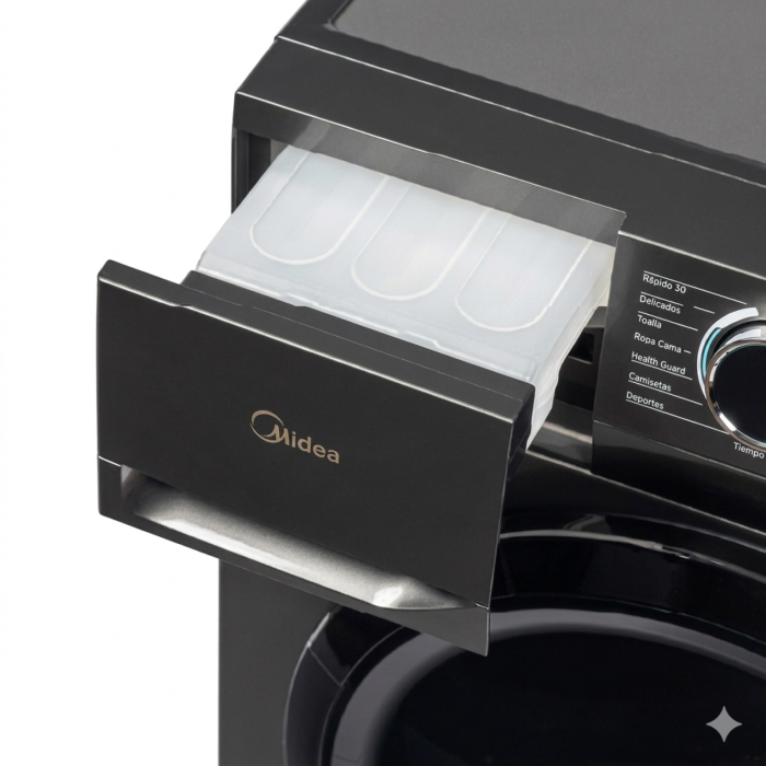 Сушильная машина MIDEA MD1180BH60/T — Дисплей: информативный — Onbir.kg Бишкек, Кыргызстан