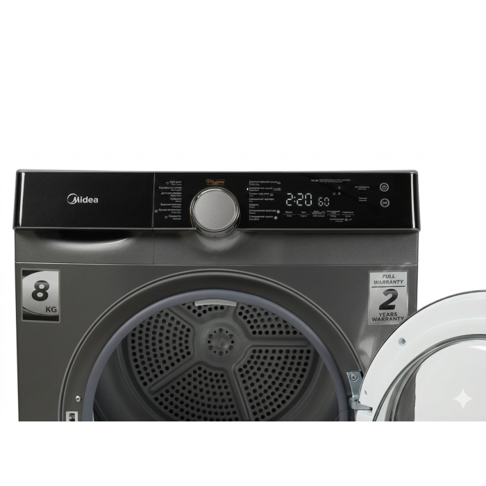 Сушильная машина MIDEA MDK03H80S-C — Количество программ: 14 — Onbir.kg Бишкек, Кыргызстан