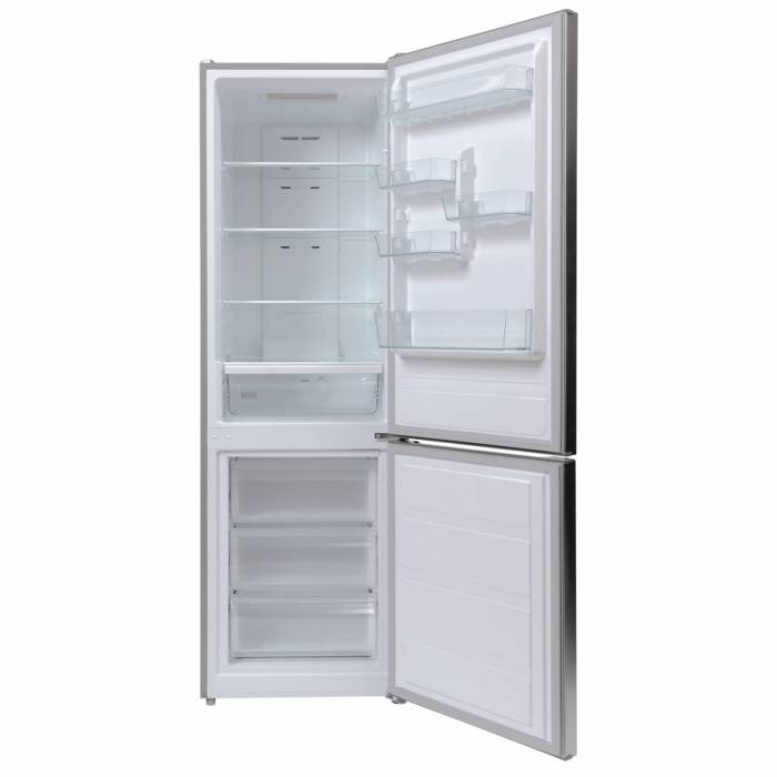 Midea MDRB424FGF02O — двухдверный холодильник с нижней морозильной камерой и 3D Air Cooling, купить в Кыргызстане