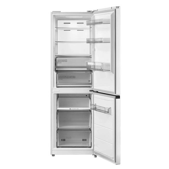 Холодильник Midea MDRB470MGF01O — белый, для дома, с двумя зонами свежести, купить в Бишкеке, доставка по городу и в Кыргызстане.