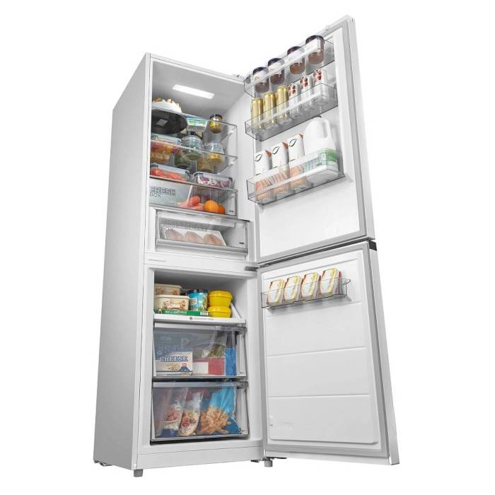 Midea MDRB470MGF01O — двухдверный холодильник с Metal Cooling, купить в Бишкеке, с доставкой по городу и в Кыргызстане