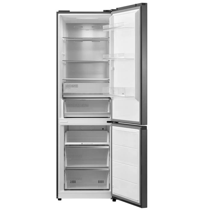 Холодильник Midea MDRB521MGE22ODM — стеклянный фасад, LED освещение, Metal Cooling, купить в Бишкеке, с доставкой для дома
