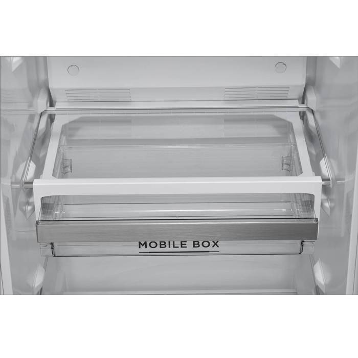 Midea MDRE354FGF01 — морозильник с перевешиваемой дверцей, режимом суперзаморозки и габаритами 178.5×54×54.5 см, купить в Бишкеке онлайн