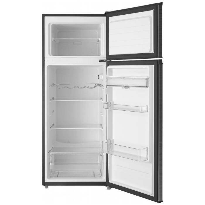Midea MDRT294FGF28W — холодильное отделение 166 л и морозилка 41 л, удобное хранение продуктов для дома, офиса или дачи