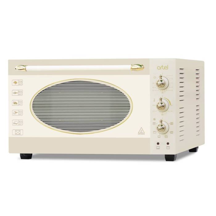 Купить Электрическую Ретро Мини-печь 42 литра Artel MD-4218 Lux Art - Retro в Бишкеке с доставкой онлайн 