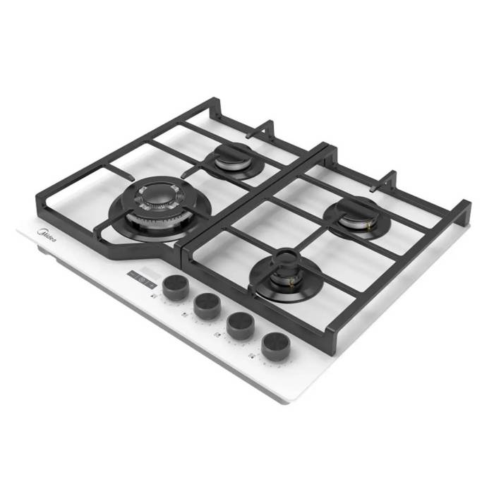 Газовая панель Midea MG697TTGW с WOK конфоркой — ONBIR.KG доставка