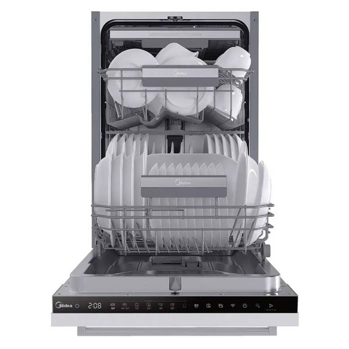 Midea MID45S720i — внутренняя подсветка, SignaLight и корзина Easy Lift-Up для максимального комфорта, заказать с доставкой