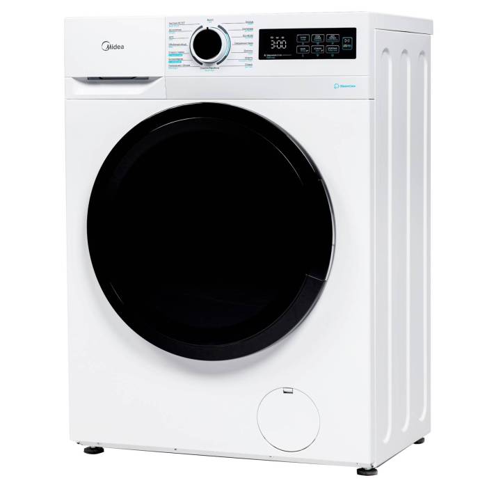 Стиральная машина 7 кг Midea — отжим до 1200 об/мин, расход воды 45 л за цикл, экономичный класс A, купить онлайн в Кыргызстане