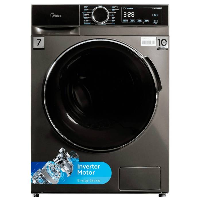 Стиральная машина Midea AVANT — современная модель с паровой обработкой и тихой работой, купить в Бишкеке