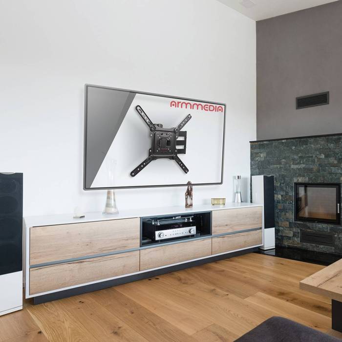 Наклонно-поворотный кронштейн Arm Media cobra-40 black — Бренд: ARM MEDIA — Onbir.kg Бишкек, Кыргызстан