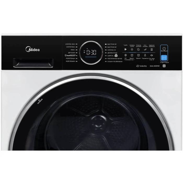 Сушильная машина Midea MD210H100WDB/W Wi-Fi SmartHome купить Бишкек | ONBIR.KG