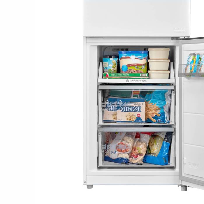 Midea MDRB521MIE01OD — морозильная камера снизу, 14 кг заморозки в сутки и удобная антишумовая работа, заказать в Бишкеке