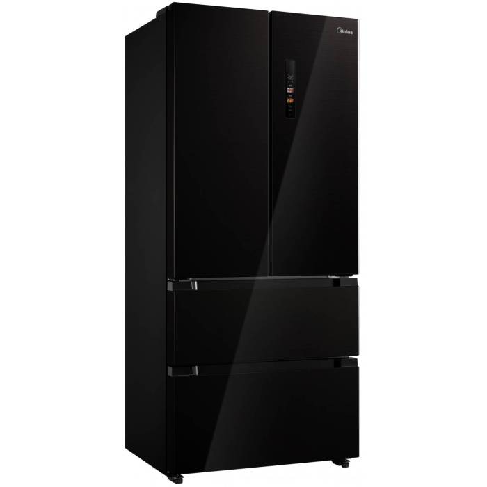 Холодильник Midea MDRF692MIE22 — Цвет: чёрное стекло — Onbir.kg Бишкек, Кыргызстан