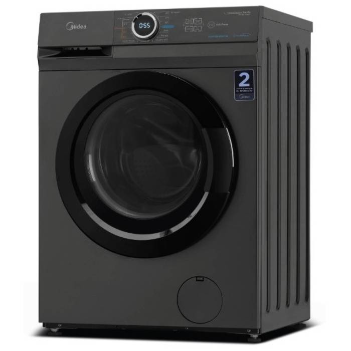 Стиральная машина Midea MF100W60S — 6 кг, 1000 об/мин, темно-серый цвет, закажите с доставкой по Бишкеку и Кыргызстану