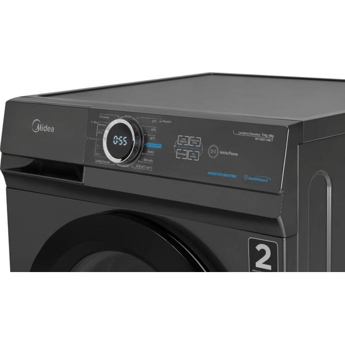 Midea MF100W60S — 15 программ, интуитивное сенсорное управление, регулировка оборотов на каждой программе. Купить с доставкой по Бишкеку и Кыргызстану