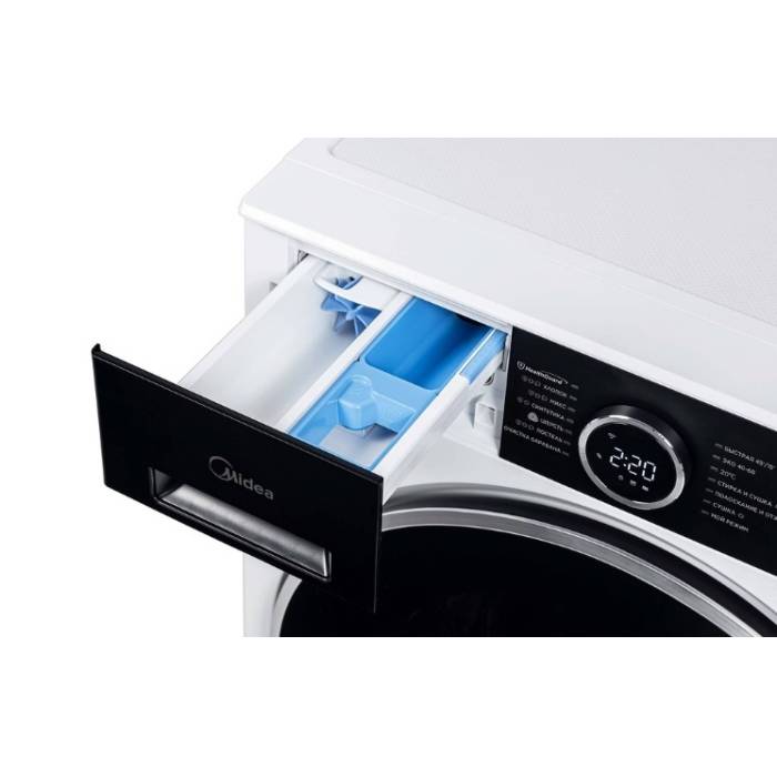 Стиральная машина с сушкой Midea MF205D80WB/W 14 программ стирки купить Бишкек | ONBIR.KG