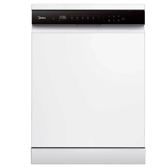 Midea MFD60S510Wi-C — стильный белый корпус, энергоэффективность и вместимость 14 персон — надёжное решение для дома в Бишкеке