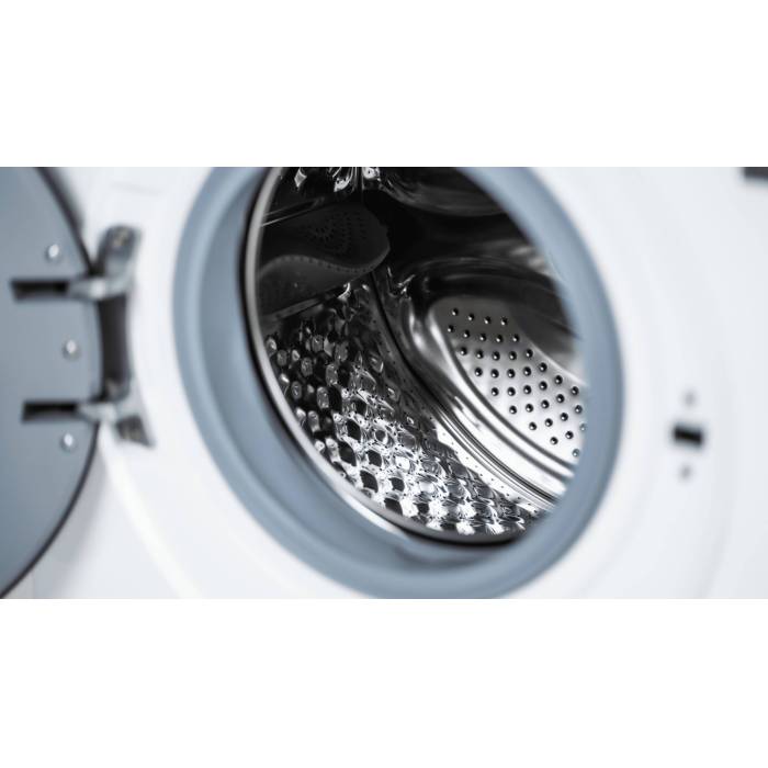 Стиральная машина Midea MFN03W80B/W — электронный дисплей, отложенный старт, блокировка управления. Доставка по Бишкеку и Кыргызстану
