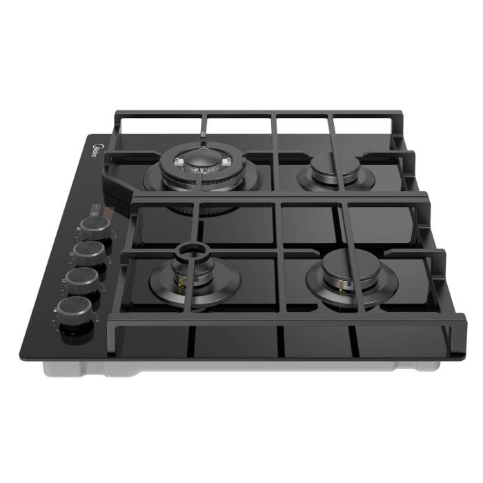 Газовая панель Midea MG697TTGB с WOK конфоркой — ONBIR.KG доставка