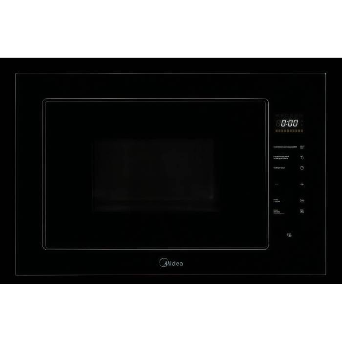 Микроволновка встраиваемая Midea MI11257GB 25 л — сенсорное управление, гриль кварцевый ONBIR.KG