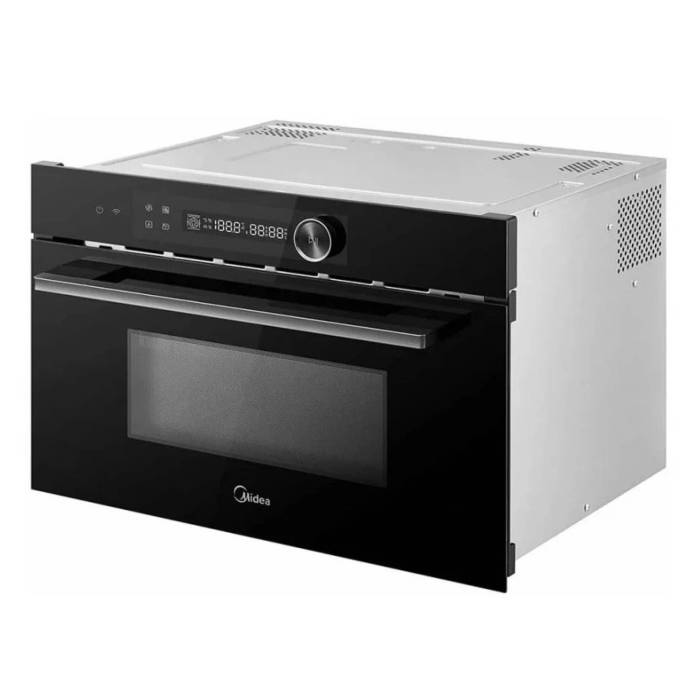 Духовой шкаф Midea MI9340GG-I серый — 3 слоя стекла дверцы, энергоэффективность A ONBIR.KG