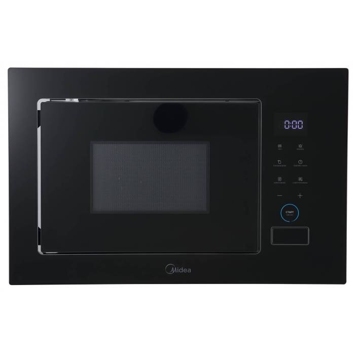 Микроволновка встраиваемая Midea MI982617GB 26 л — сенсорное управление, кварцевый гриль ONBIR.KG