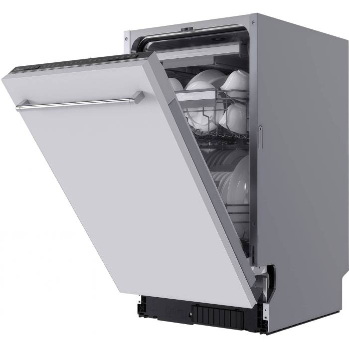 Встраиваемая посудомойка Midea MID45S160i — ECO, Быстрая 30 мин, 90 минут, стекло ONBIR.KG