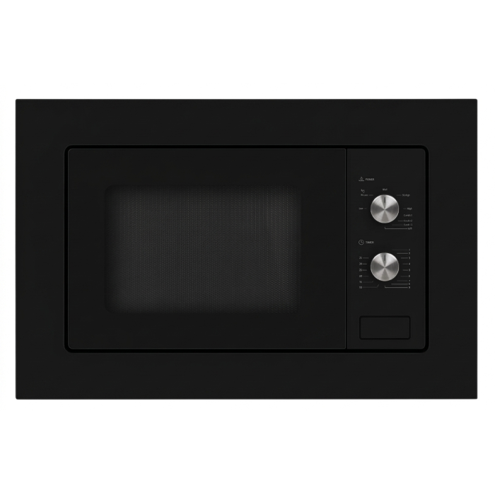Встраиваемая микроволновка Midea MM820B2Q-BL 20 л — механическое управление, 800 Вт ONBIR.KG