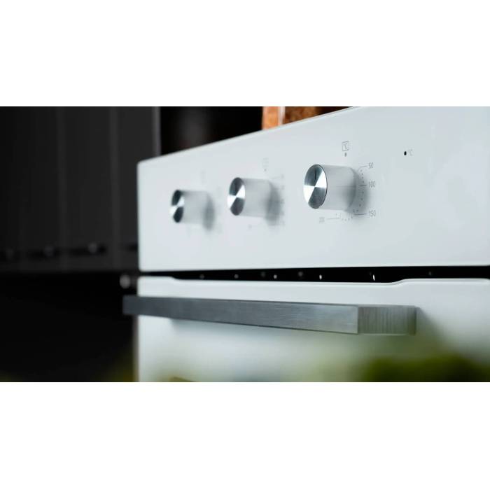 Midea MO11000GW — 60 л, конвекция с аэрогрилем, 5 программ, механическое управление, белое стекло. Доставка по Бишкеку и Кыргызстану.