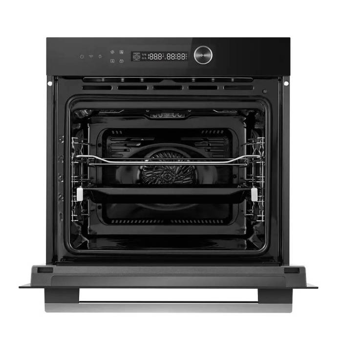 Встраиваемая духовка Midea MO82107PBG-I черный стеклянный дизайн — ONBIR.KG доставка