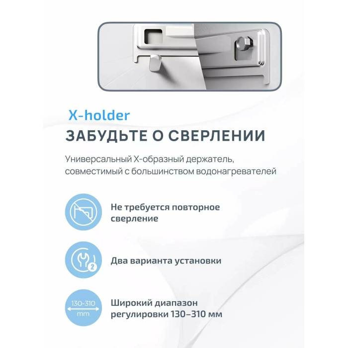 Водонагреватель Midea D3015FA5 — вертикальная установка, экономия пространства