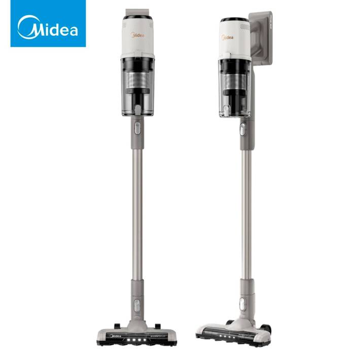 Midea VSS P9 LITE — беспроводной вертикальный пылесос 120 Вт с BLDC-мотором, купить в Бишкеке с доставкой