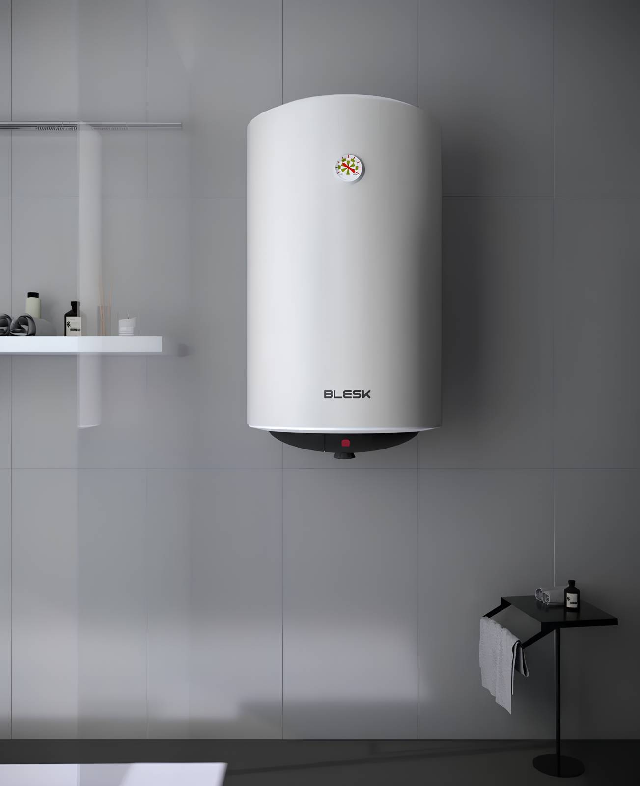 Водонагреватель BLESK VC1000 NIVER — IPX4, механическое управление, заказать в городе и в Бишкеке