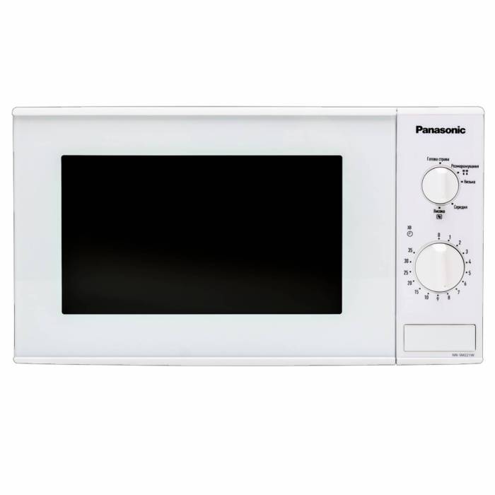 Микроволновка Panasonic NN-SM221WZPE — мощность 800 Вт, поворотные тактовые переключатели, удобное управление. Заказать онлайн