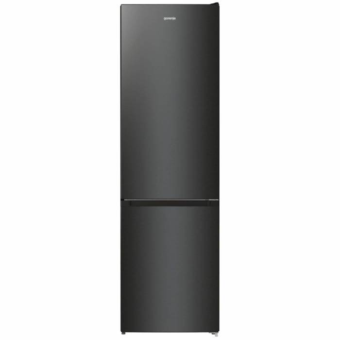 Холодильник Gorenje NRK6202EBXL4 — черный металл, стильный дизайн, купить в Бишкеке с доставкой