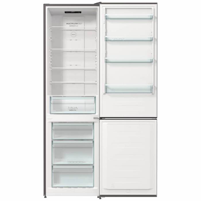 Gorenje NRK6202EXL4 — электронное управление, цифровой дисплей за дверцей. Удобно заказать онлайн по городу.