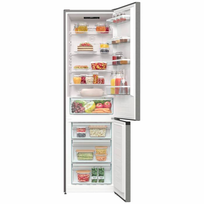 Gorenje NRK6202EXL4 — технология охлаждения AdaptTech и система No Frost Plus. Купить в Кыргызстане с гарантией.