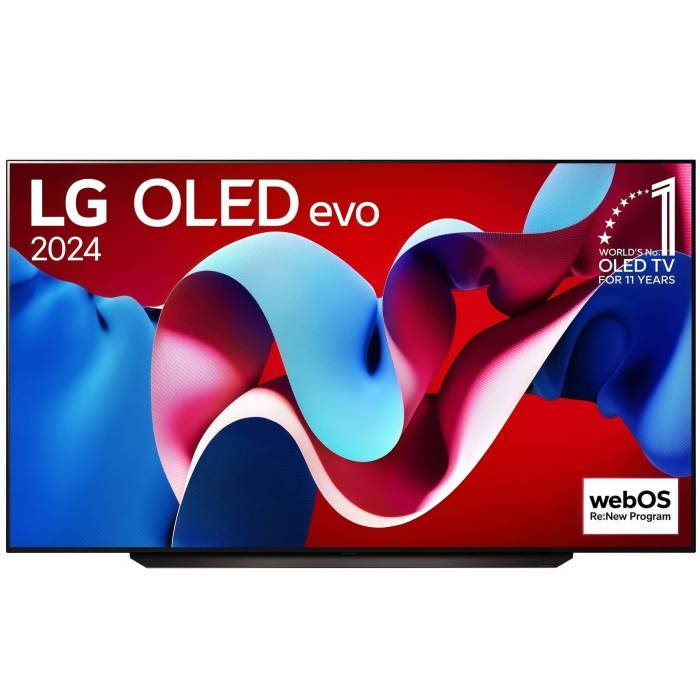 LG OLED83C4RLA — Smart TV с быстрым доступом к стриминговым платформам — Onbir.kg