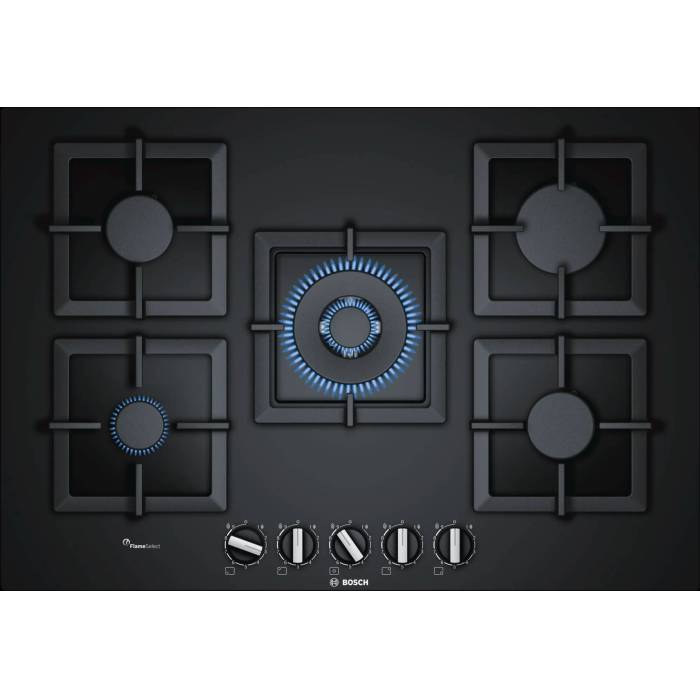 Bosch PCS7A5M90 — газовая варочная поверхность на 5 конфорок с WOK, купить в Бишкеке с доставкой