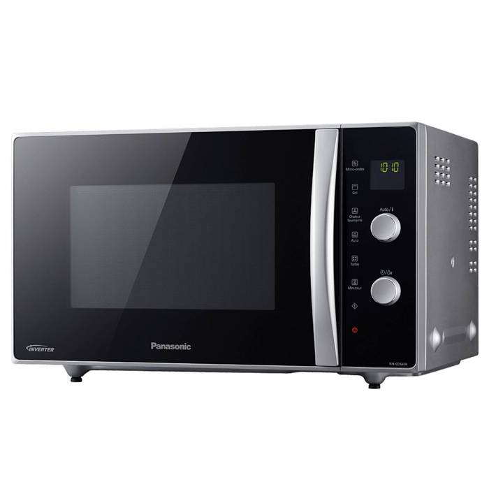 Panasonic NN-CD565BZPE — 3-этапное приготовление, отложенный старт до 9 часов, таймер. Купить с доставкой