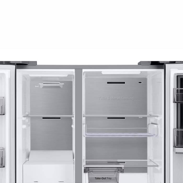 Side-by-Side SAMSUNG RH69DG805EB1 — инновационная система Twin Cooling обеспечивает оптимальную влажность и сохранность продуктов, купить в Кыргызстане